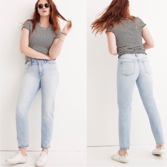 Madewell Perfect Summer Straight Leg Jeans - Picture 1 of 13